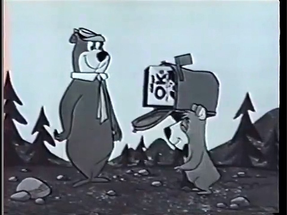 1960s Kellogg's NEW OKs cereal with Yogi Bear TV commercial