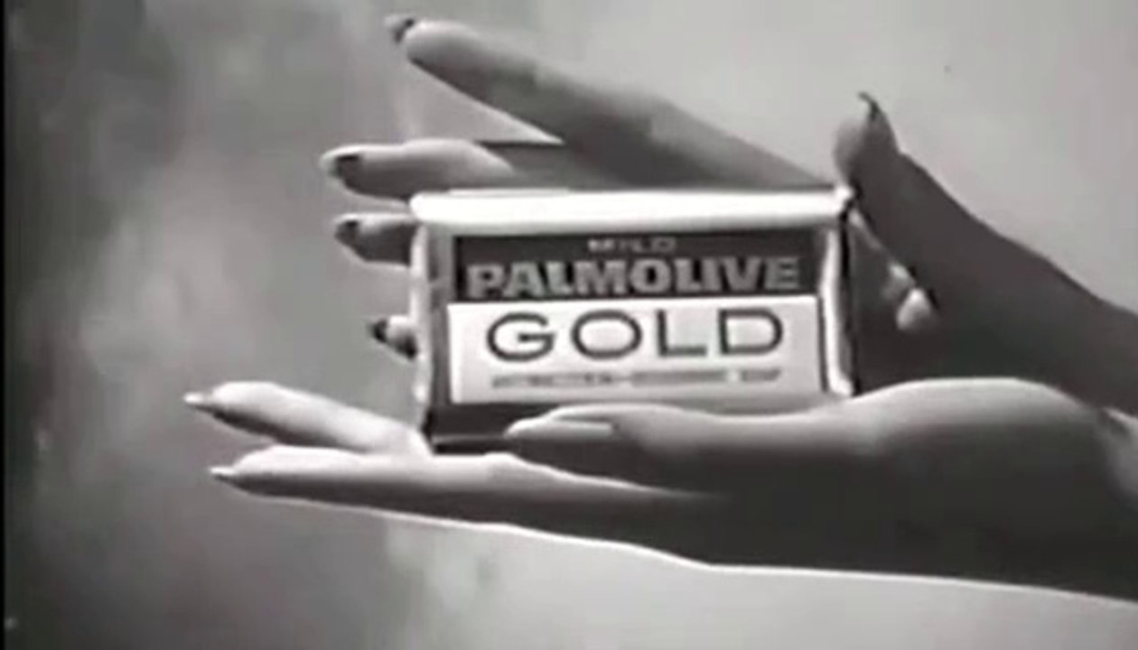 1960s Palmolive Gold soap TV commercial anti-ST...