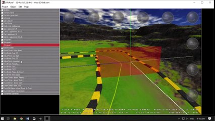 INSTALLING 3D RAD AND MAKING A GAME FROM ONE OF THE EXAMPLES