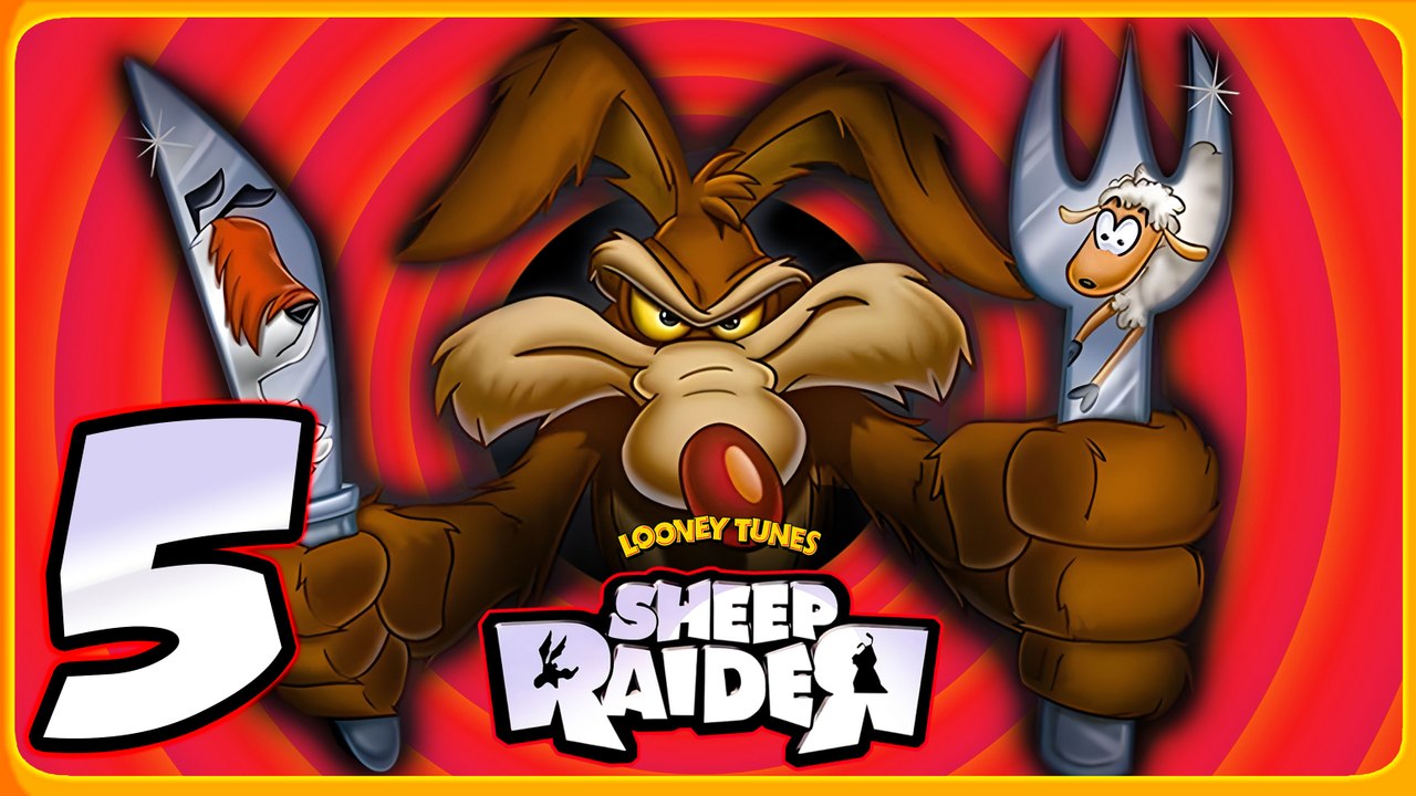 Sheep Raider / Sheep, Dog 'n' Wolf  Walkthrough Part 5 (PS1) 100%