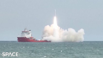 China's Ceres 1 Rocket Launched 4 Satellites From Sea Platform