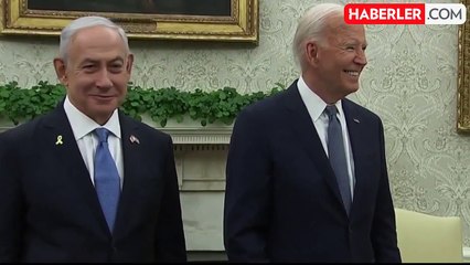 ABD Başkanı Biden, Beyaz Saray'da Netanyahu ile görüştü