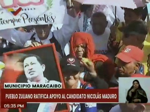Pueblo zuliano ratifica su apoyo al candidato Nicolás Maduro