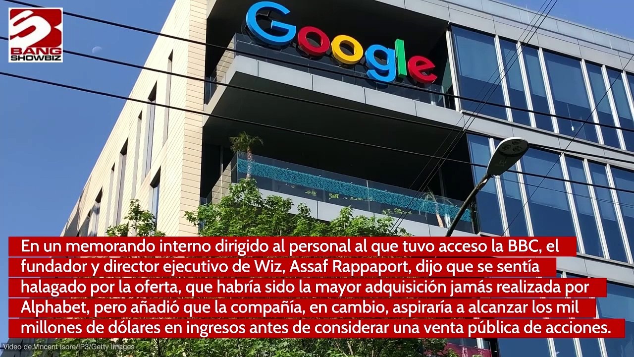 Empresa matriz de Google, Alphabet, es rechazado al hacer una oferta pública de adquisición de 23 mil millones de dólares por una empresa israelí de ciberseguridad