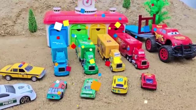 Gadi walay cartoon | Mega RC Trucks RC Heavy Haulage RC Car Transport RC Traktor Volvo Lesu BL71 RC Wheel Loader Dozer!!