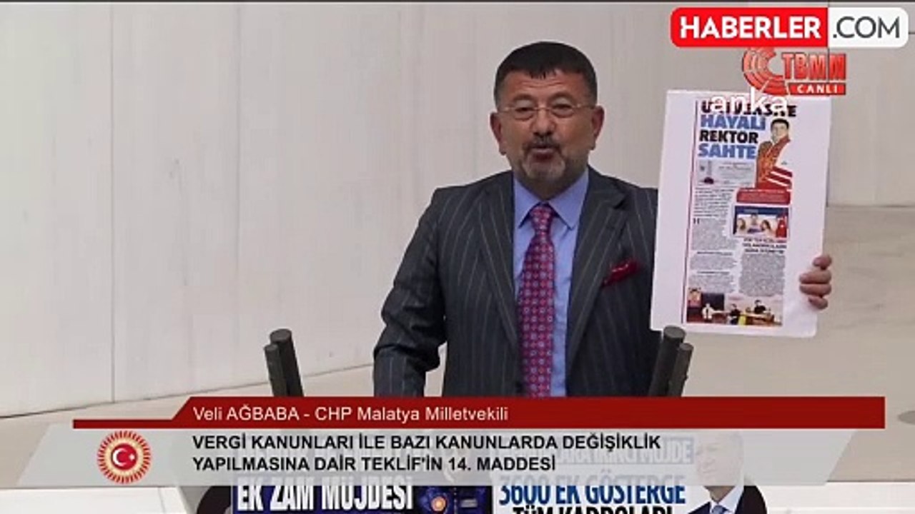 Vergi Kanunu Konuşması: 'Fakiri de zengini de aynı vergiyi ödüyor'