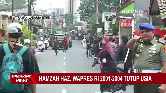 Presiden Jokowi Dijadwalkan Melayat, Begini Suasana Rumah Duka Wapres ke-9 RI Hamzah Haz