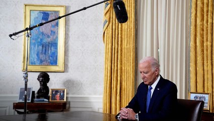 Highlights from Biden's historic Oval Office speech after withdrawing from 2024 presidential race