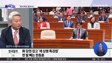 與 당권 잡고 ‘채 상병 특검법’ 한 발 빼는 한동훈
