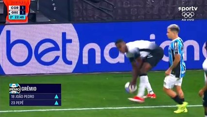 CORINTHIANS 2X2 GREMIO 2 TEMPO BRASILEIRAO 2024