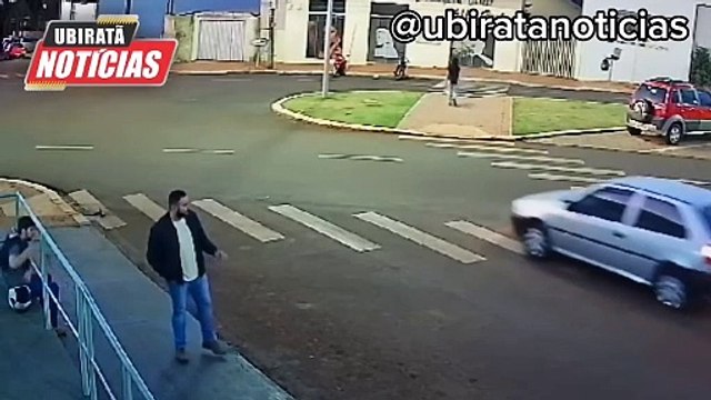 Vídeo mostra acidente que deixou mulher com fratura exposta na região de Goioerê