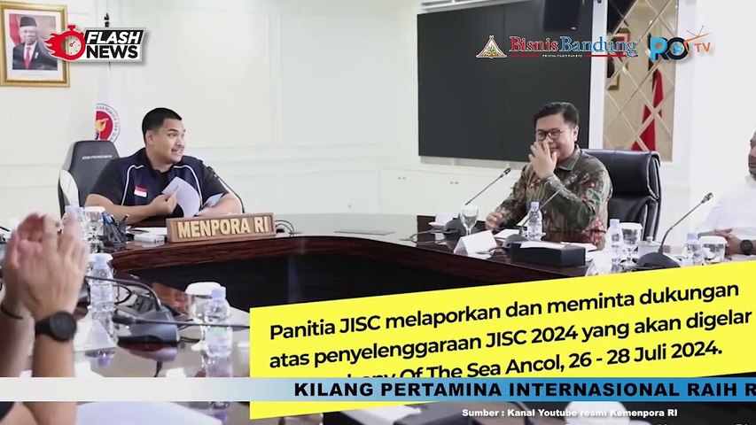 Menpora Terima Audiensi Panitia Jakarta International Sailing Championship 2024