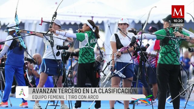 Equipo femenil de tiro con arco clasifica a cuartos de final en los Juegos Olímpicos de París 2024