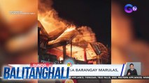Residential area sa Barangay Marulas, nasunog | Balitanghali