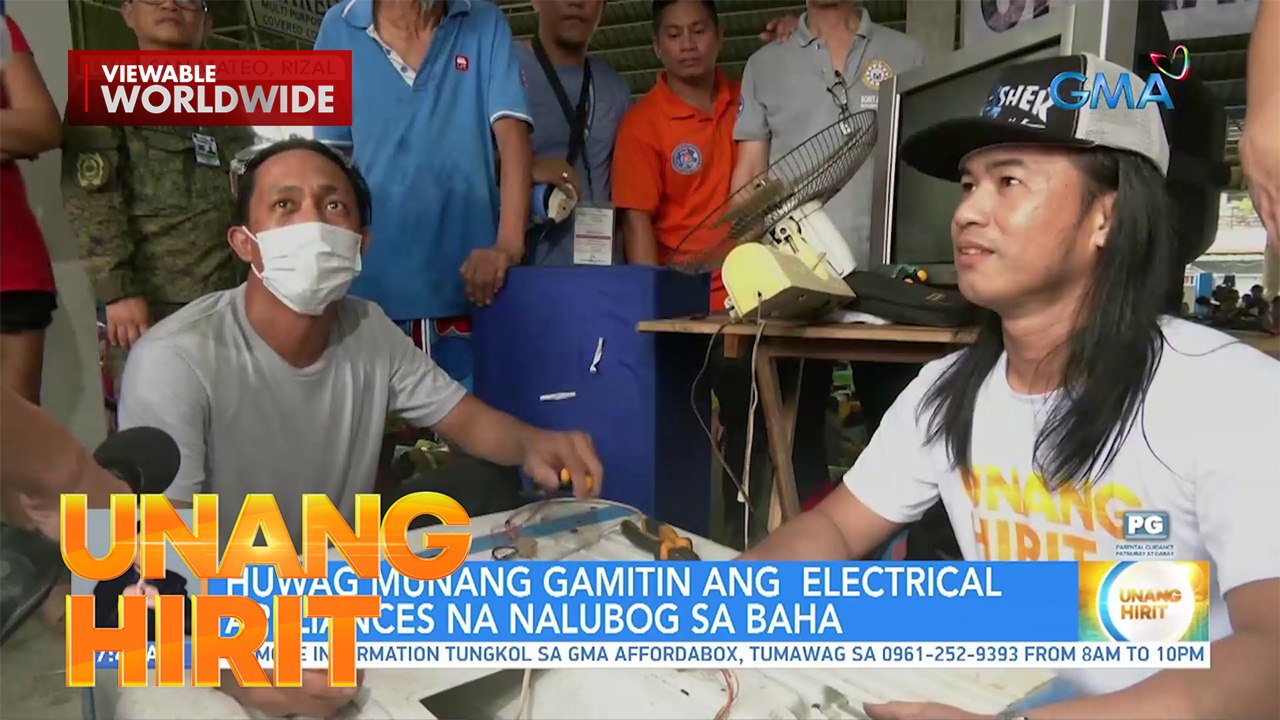 Libreng repair sa mga nabahang appliances, sagot ng Unang Hirit | Unang Hirit