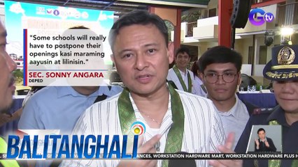 Iuurong muna ang pagsisimula ng klase sa susunod na linggo sa ilang lugar sa bansa dahil sa malawakang pagbaha | Balitanghali