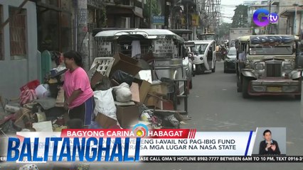 Calamity loan, puwedeng i-avail ng PAG-IBIG fund members na nakita sa mga lugar na nasa state of calamity | Balitanghali