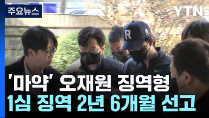 '마약 상습투약' 전 야구선수 오재원 1심 징역 2년 6개월 / YTN