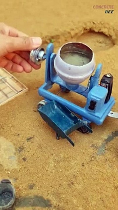Mini Chaff Cutter Machine Project Mini Handpump Water Motor And Cow Video Project #30
