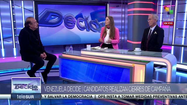 Venezuela Decide 25-07: Candidatos presidenciales cierran campañas electorales