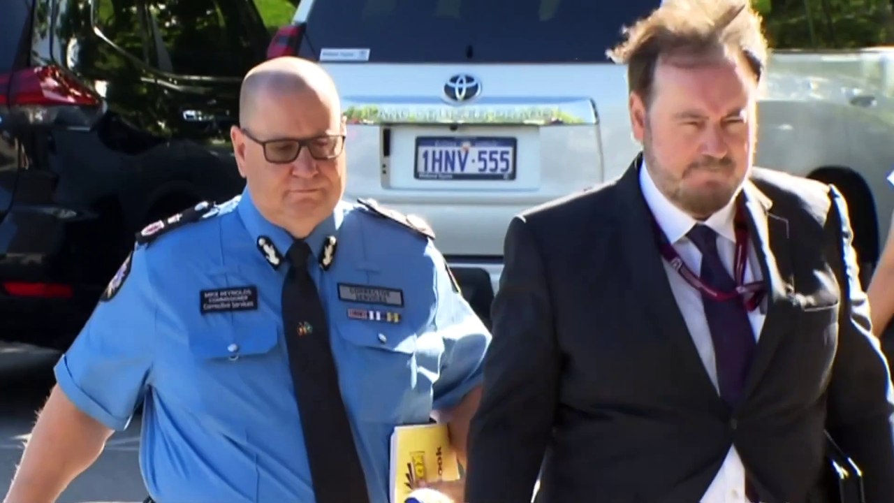 Former WA justice chief Adam Tomison breaks down on the stand at Cleveland Dodd inquest