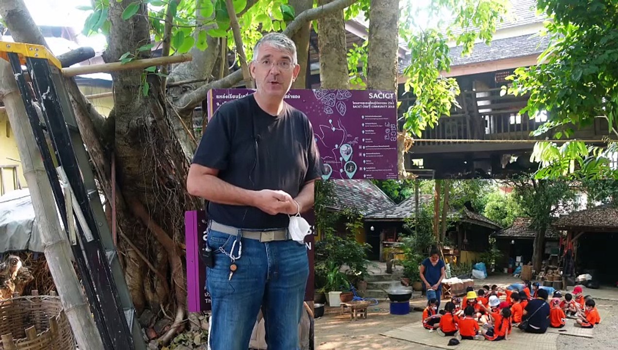 Der Meister des Tons  #thailand  #auswandern  #thailand2023  #chiangmai  #keramik  #kunst  #meister