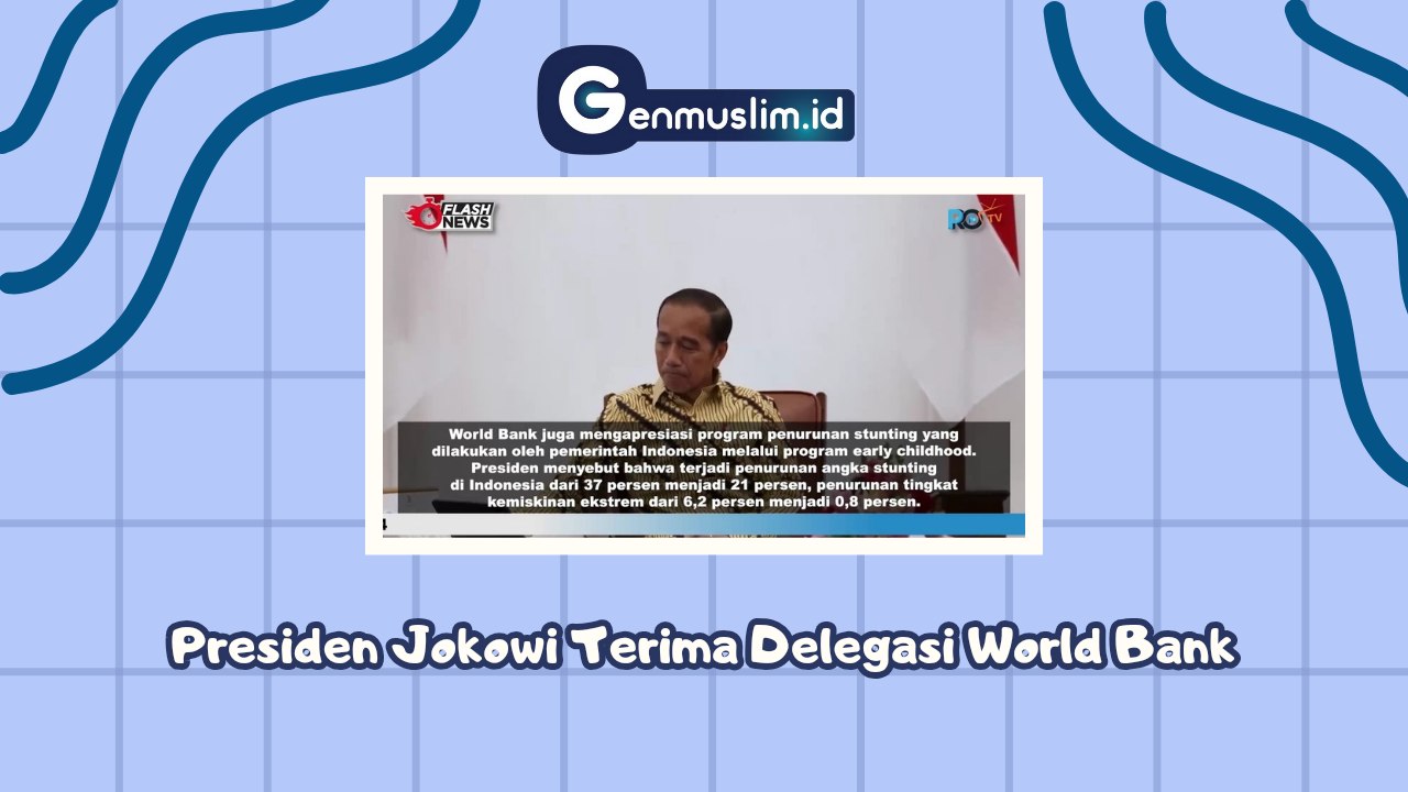 Presiden Jokowi Terima Delegasi World Bank di Istana Merdeka Bahas Kemiskinan hingga IKN