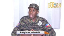 Michel-Ange Louis Jeune fè konnen lapolis, lame ak polisye kenyan yo repran kontwòl komin Gantye