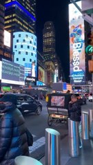 Times Square in Novemberstill looks amazingNewyork (USA).