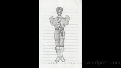 Soldier Pencil Sketch Video #344 (07-27-2024)