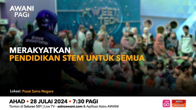 AWANI Pagi: Merakyatkan pendidikan STEM untuk semua