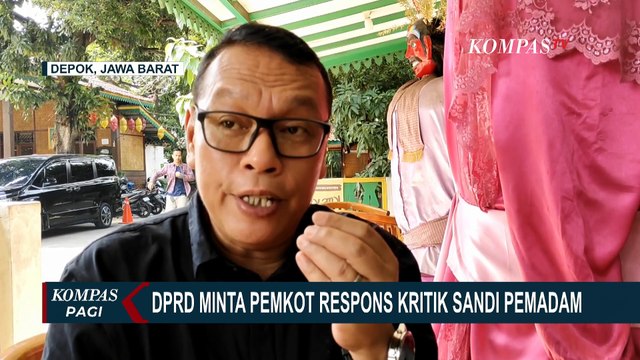 Sandi Damkar 'Viral', DPRD Kota Depok Minta Pemkot Depok Beri Respons Baik Pesan dan Kritik