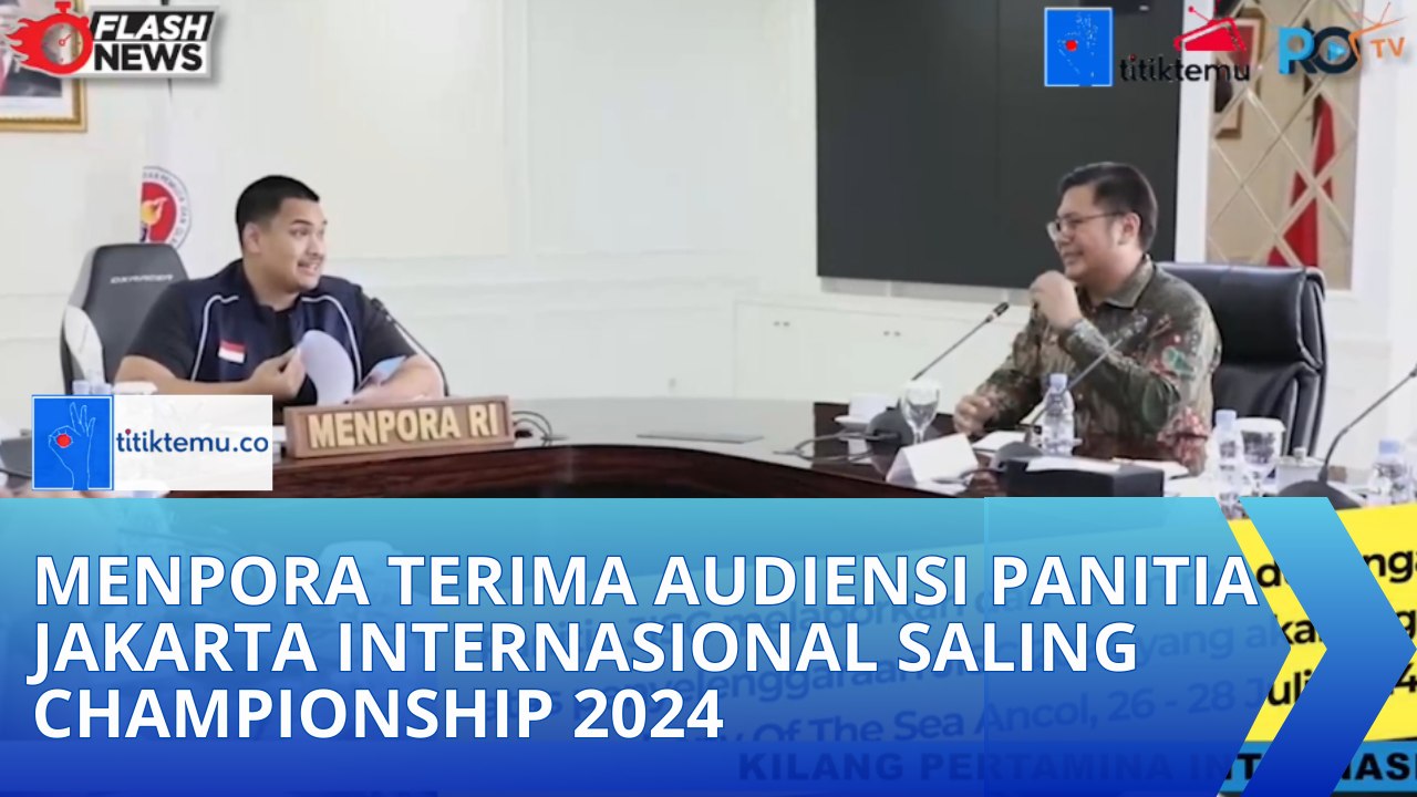 Menpora Terima Audiensi Panitia Jakarta Internasional Saling Championship 2024