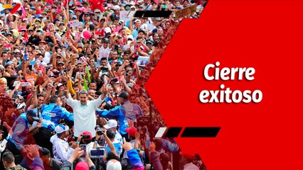 El Mundo en Contexto | Venezolanos acompañaron al candidato de la paz durante su cierre de campaña