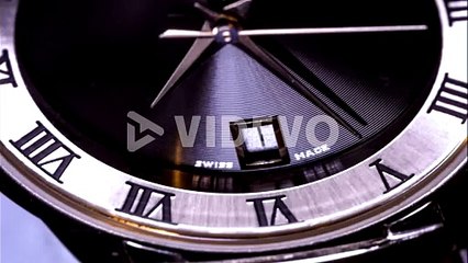 Time lapse of clock hands