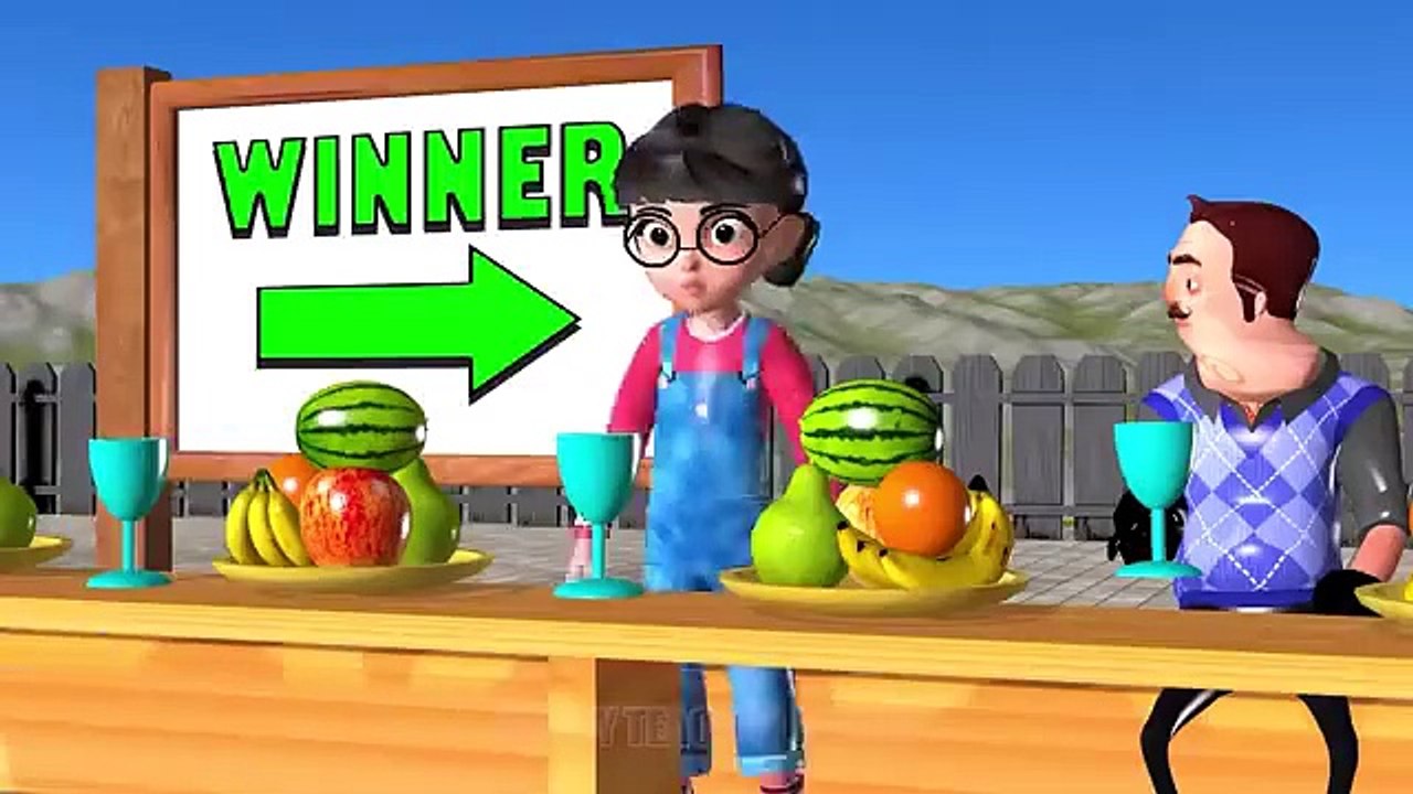 Scary Teacher 3D vs Squid Game Wooden Door Water Sprayer 5 Times Challenge Miss T vs Granny Loser