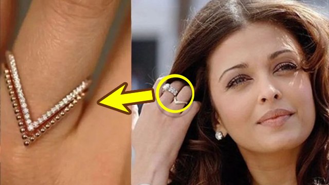 Aishwarya Rai Bachchan V Shape Ring Meaning, Tulu Community Married Woman Connection..
