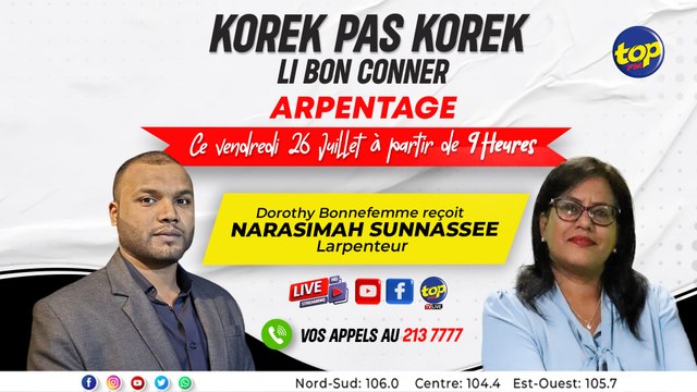 KOREK PAS KOREK [LI BON CONNER] Dorothy Bonnefemme reçoit NarasimahSunnasse_0