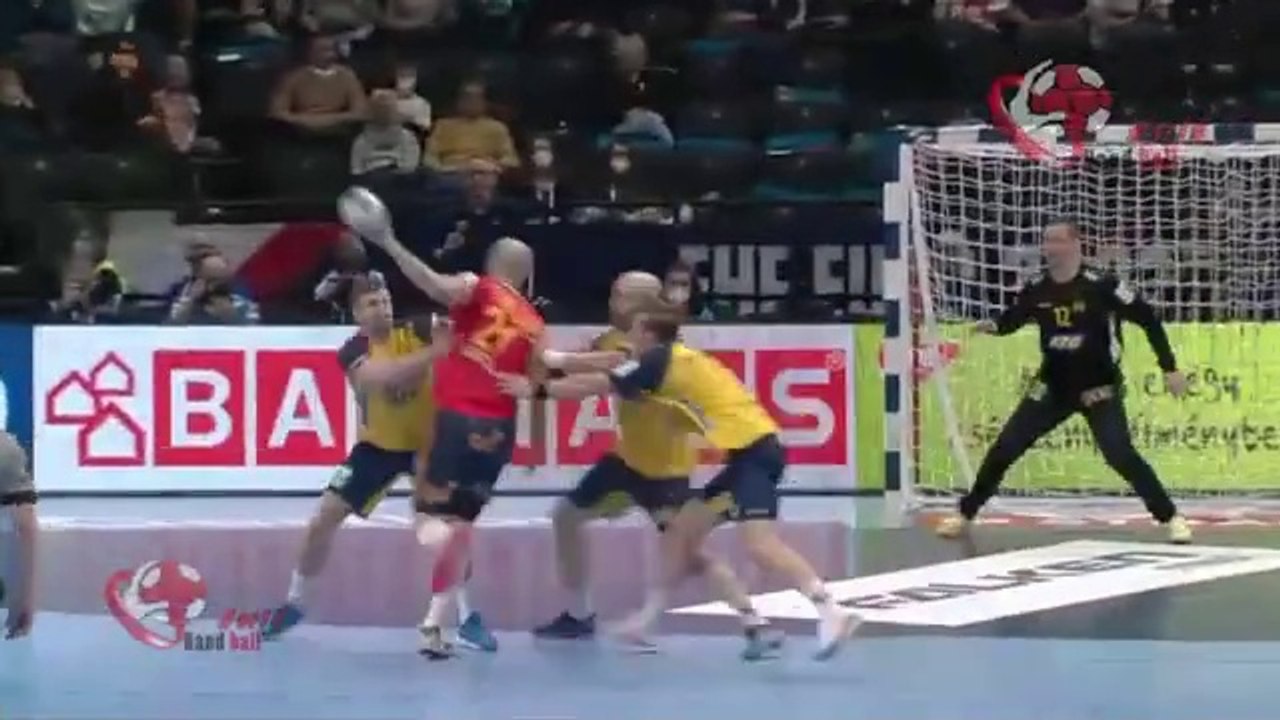 Sweden vs Spain handball Highlights final Men's EHF EURO 2022