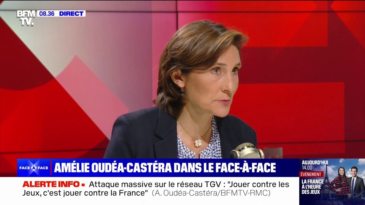 Cérémonie d'ouverture des JO: Amélie Oudéa-Castéra affirme que la pluie "ne va en rien gâcher la fête"