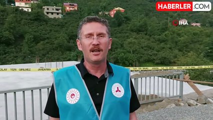 Giresun'da dere yatağına yapılan inşaata yıkım kararı
