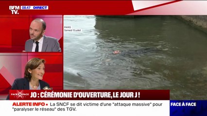 "Je ne l'oublierai jamais": Amélie Oudéa-Castéra revient sur son plongeon dans la Seine