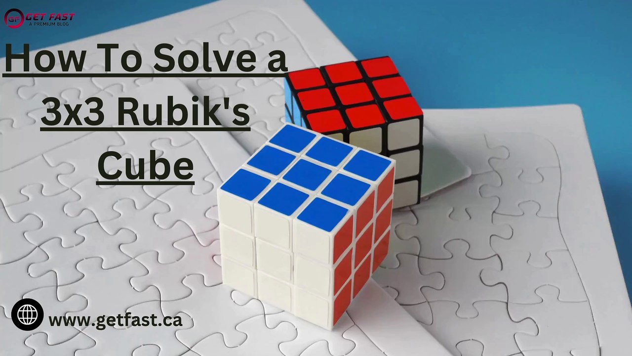 How To Solve a 3x3 Rubik's Cube - video Dailymotion