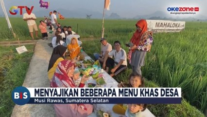 Rela Antre Berjam-jam demi Sarapan Pagi di Tengah Sawah