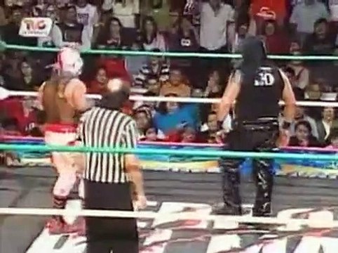 Charlie Manson, El Oriental & Groon XXX vs. Damian 666, Halloween & Perro Aguayo Jr ( 2010.01.17 @ Perros del Mal )