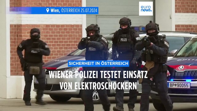 Kriminalität: Wiener Polizei will Elektroschocker einführen