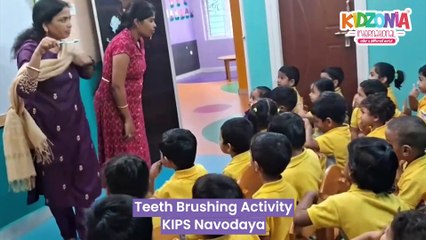 International Preschool | Teeth Brushing