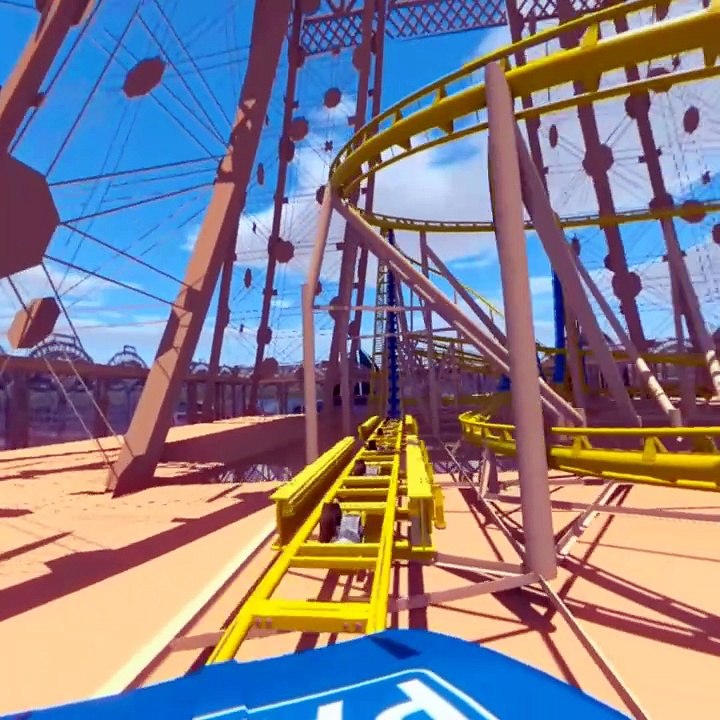 360' Eiffel Tower Roller-coaster Ride in Paris