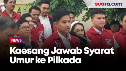 Soal Umurnya yang Jadi Pertanyaan Untuk Maju Pilkada, Ini Jawaban Kaesang