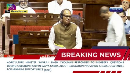 Shivraj Singh Chouhan on MSP Legal Guarantee: Rajya Sabha Question Hour Highlights